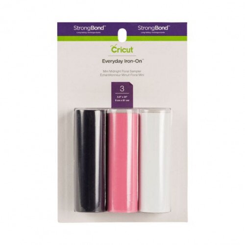 Cricut Everyday Iron-On Mini Sampler, Midnight Floral