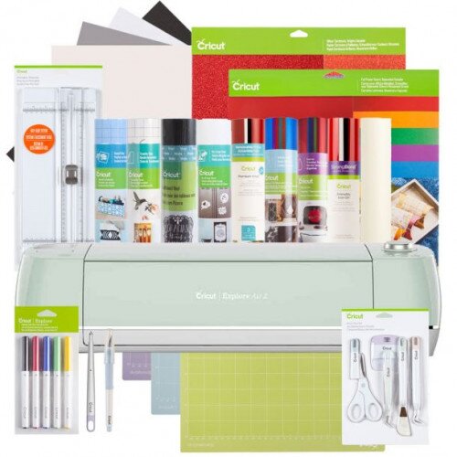 Cricut Explore Air 2 Mint + Everything Bundle