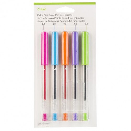 Cricut Extra Fine Point Pen Set, Brights (5 ct.)