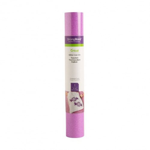 Cricut Glitter Iron-on - Fluorescent Purple