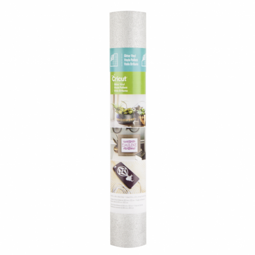 Cricut Glitter Vinyl - Silver