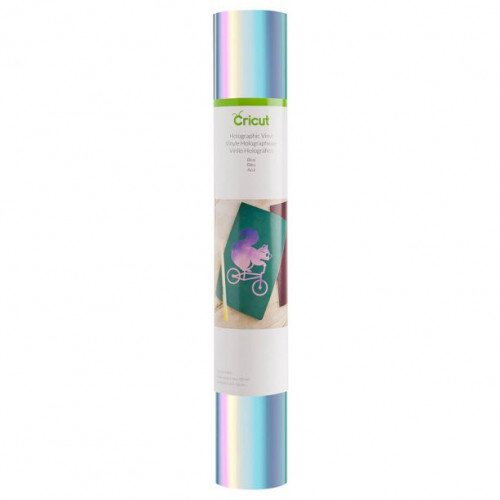 Cricut Holographic Vinyl - Holographic-Blue