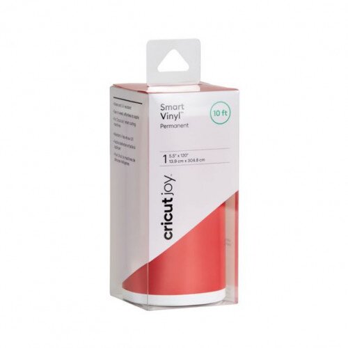 Cricut Joy Smart Vinyl Permanent Value Roll (10 ft) - Tomato Red