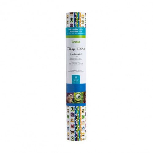 Cricut Premium Vinyl Patterned Sampler, Disney Pixar Pix Art Imagine Removable