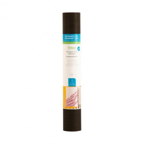 Cricut Premium Vinyl Shimmer Permanent - Black