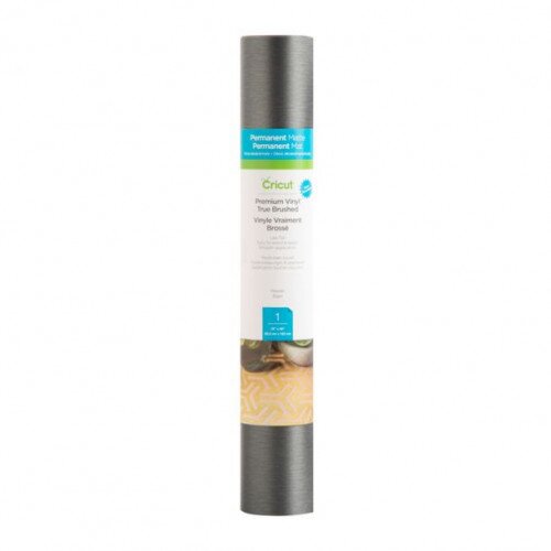 Cricut Premium Vinyl True Brushed - Pewter