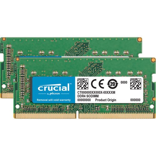 Crucial 32GB Kit (2 x 16GB) DDR4-2400 SODIMM Memory for Mac