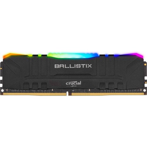 Crucial Ballistix RGB 16GB (1 x 16GB) DDR4-3200 Desktop Gaming Memory - Black