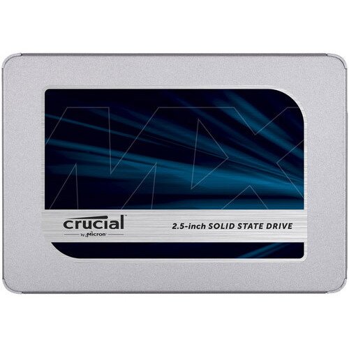 Crucial MX500 3D NAND SATA 2.5 inch 7mm (with 9.5mm Adapter) Internal SSD