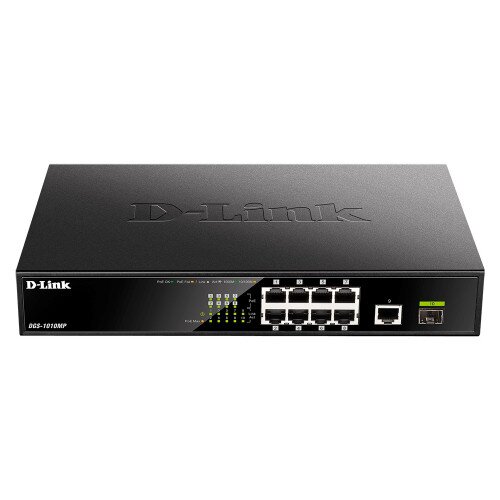 D-Link 10-Port Gigabit PoE Switch