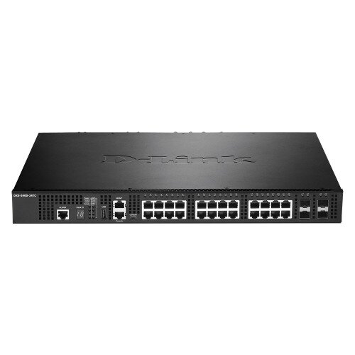 D-Link 24-Port Layer 3 Stackable 10 Gigabit Managed Switch
