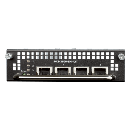 D-Link 4-Port 10GBASE-T Expansion Module for DXS-3600