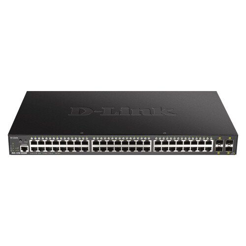 D-Link 52-Port 10-Gigabit Smart Managed PoE Switch