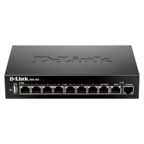 D-Link 8-Port Gigabit VPN Router