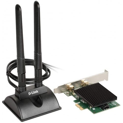 D-Link AX3000 Wi-Fi 6 PCIe Adapter with Bluetooth 5.1