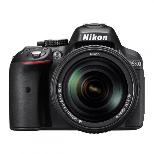 Nikon D5300 Digital SLR Camera - Black - Two Lens Kit
