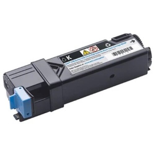 Dell 2150cn 2150cdn 2155cn 2155cdn Black Toner - 3000 Pg High Yield - Part N51xp