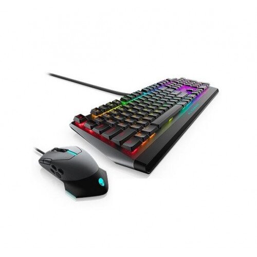 Dell Alienware Low Profile RGB Mechanical Gaming Keyboard AW510K and RGB Gaming Mouse AW510M