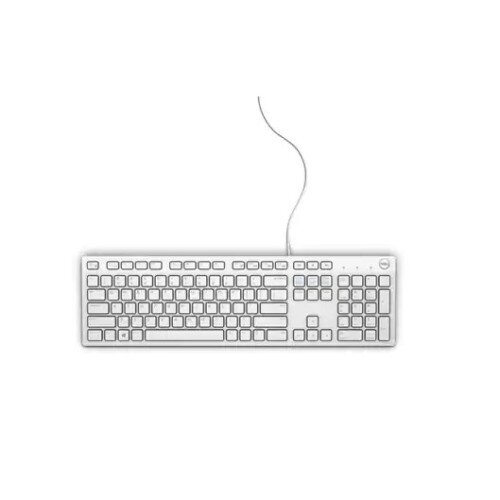 Dell Multimedia Keyboard-KB216 - UK (QWERTY) - White