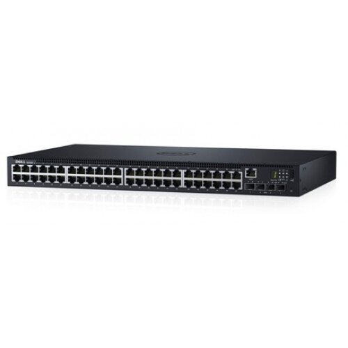 Dell Networking N1548, 48x 1GbE + 4x 10GbE SFP+ fixed Ports