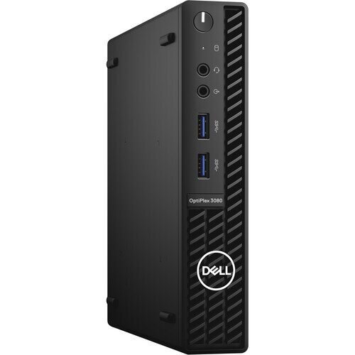 Dell OptiPlex 3080 Micro Desktop - 10th Gen Intel Core i3-10100T - 500GB HDD - 4GB DDR4