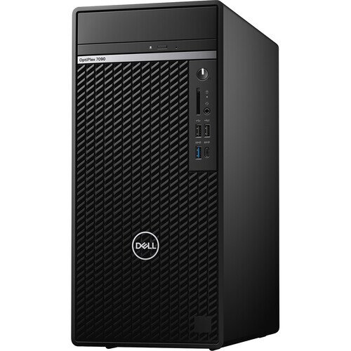 Dell OptiPlex 7090 Tower Desktop Computer - 10th Gen Intel Core i7-10700 - 512GB M.2 PCIe NVMe SSD - Windows 10 Pro, English