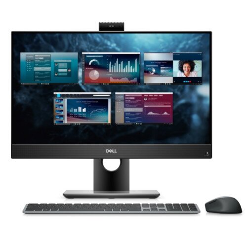 Dell OptiPlex 7490 All-in-One - 11th Gen Intel Core i5-11500 - 256GB M.2 PCIe NVMe SSD - 16GB DDR4 - 23.8” FHD 1920x1080 WVA Non-Touch Anti-Glare Camera - Intel Integrated Graphics - Windows 10 Pro, English