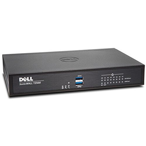 Dell SonicWall TZ500 Firewall Security Appliance 8 Ports GigE