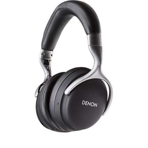Denon AH-GC25W Premium Wireless Over-Ear Headphones - Black