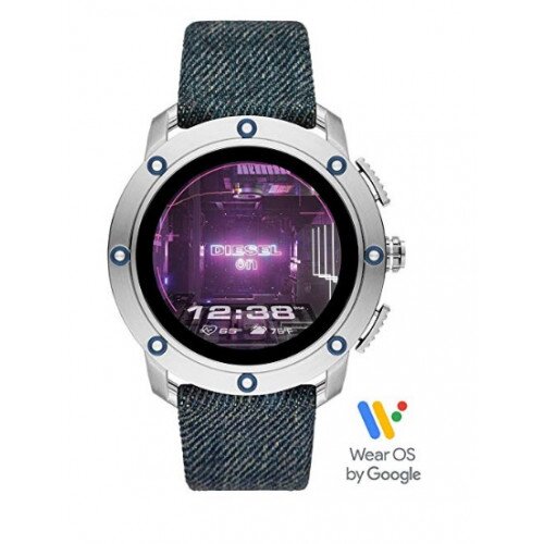 Diesel On Axial Smartwatch - Blue Denim