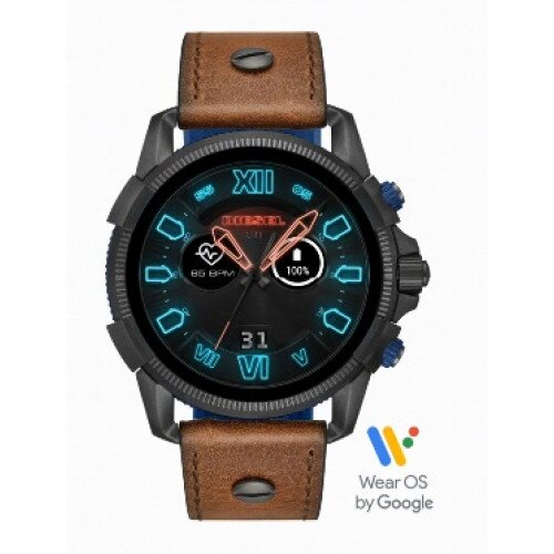 Diesel On Full Guard 2.5 Smartwatch - Brown Leather