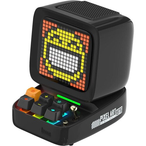 Divoom Ditoo-Pro Retro Pixel Art Bluetooth Speaker - Black