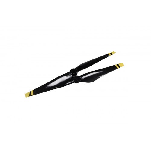 DJI 1345 Carbon Fiber Reinforced Quick Release Rotor - Black With Yellow Stripes
