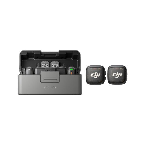 DJI Mic 3 Advanced Mini Wireless Microphone - (4 TX + 1 RX + Charging Case)