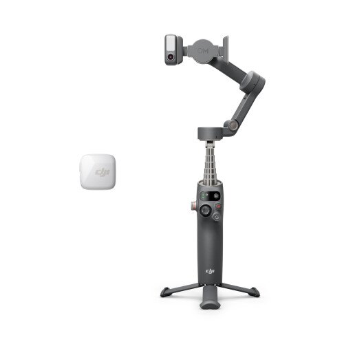 DJI Osmo Mobile 7P Phone Gimbal Vlog Combo (DJI Mic Mini Transmitter) - Arctic White