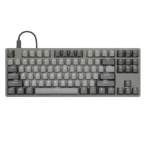 Drop ENTR Tenkeyless LED Backlit Mechanical Keyboard - Gateron Yellow KS3 (Linear) - Olive