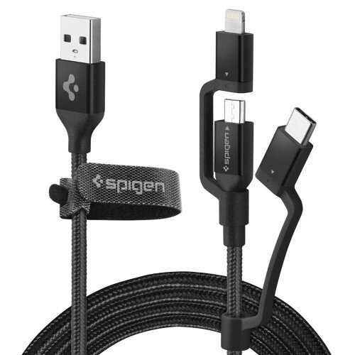 Spigen DuraSync 3-in-1 Charger Cable