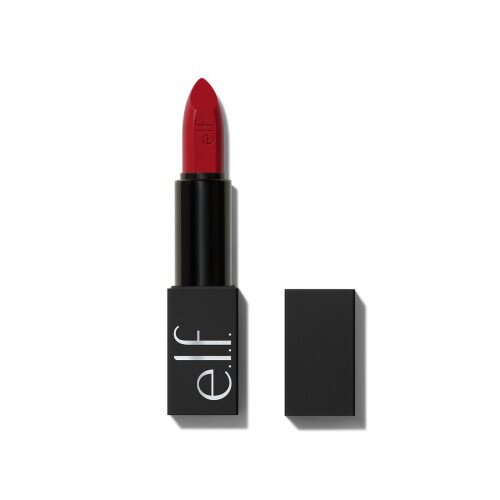 e.l.f. Cosmetics O FACE Satin Lipstick - Own It - Burnt Deep Red