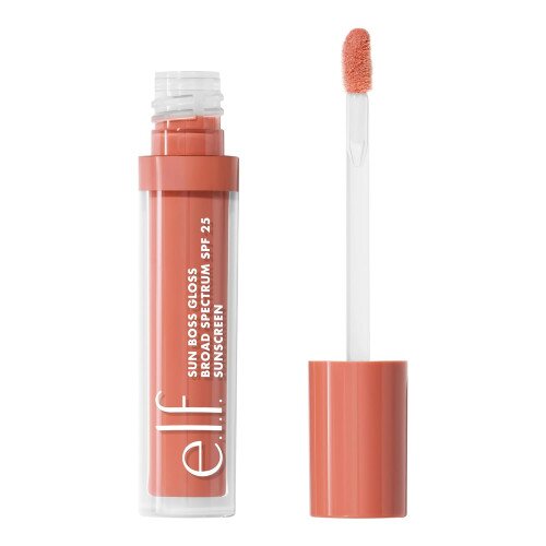 e.l.f. Cosmetics Sun Boss Lip Gloss SPF 25 - Peachy Kween