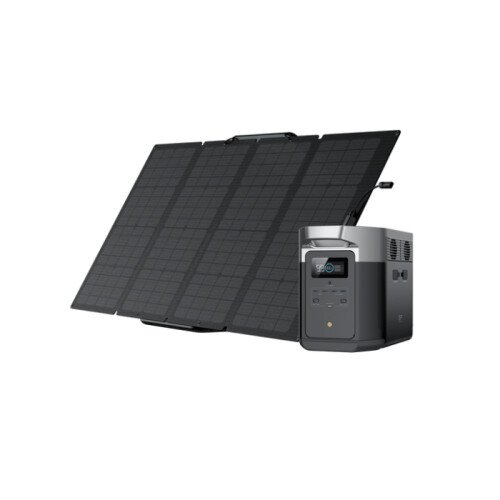 EcoFlow Delta Max Solar Generator with 160W Portable Solar Panel