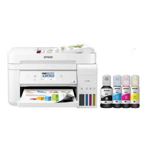 Epson EcoTank ET-4760 All-in-One Cartridge-Free Supertank Printer