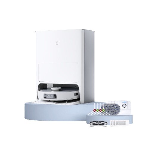 ECOVACS DEEBOT X1 Omni Cleaning Robot - White - Package