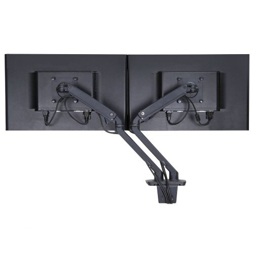 Ergotron MXV Desk Dual Monitor Arm - Matte Black