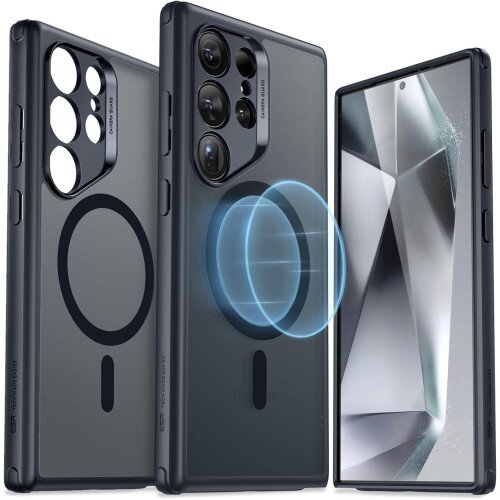 ESR Classic Hybrid Case (HaloLock) for Galaxy S24 Ultra - Frosted Black