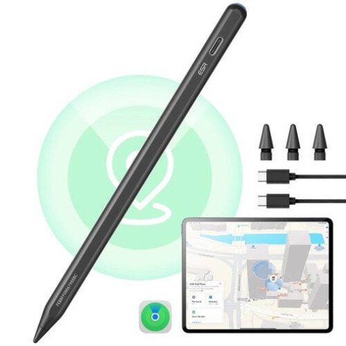 ESR Geo Digital Pencil with Built-in Find My - Black