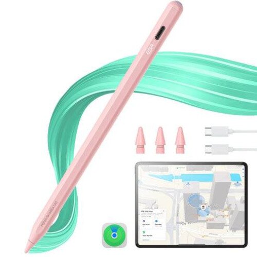 ESR Geo Digital Pencil with Built-in Find My - Pink