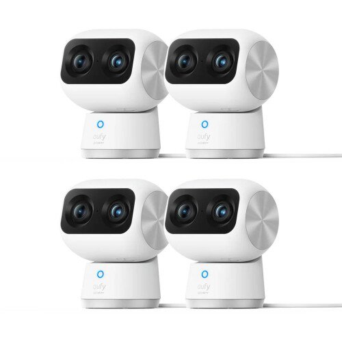 eufy Security Indoor Cam S350 4K UHD Dual Camera - 4 Camera Kit