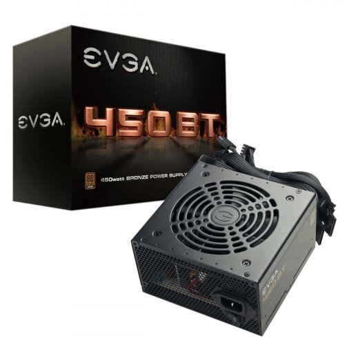 EVGA 450 BT, 80+ Bronze 450W, Power Supply