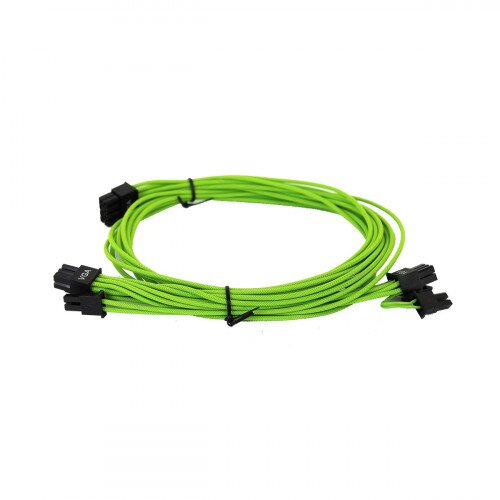 EVGA 550-650 G2/G3/GP/P2/T2 Power Supply Cable Set (Individually Sleeved) - Green