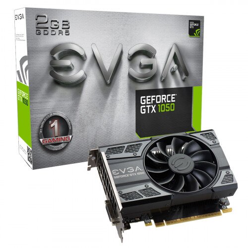 EVGA GeForce GTX 1050 Gaming, 2GB GDDR5, ACX 2.0 (Single Fan) Graphics Card